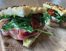 Focaccia-Sandwich