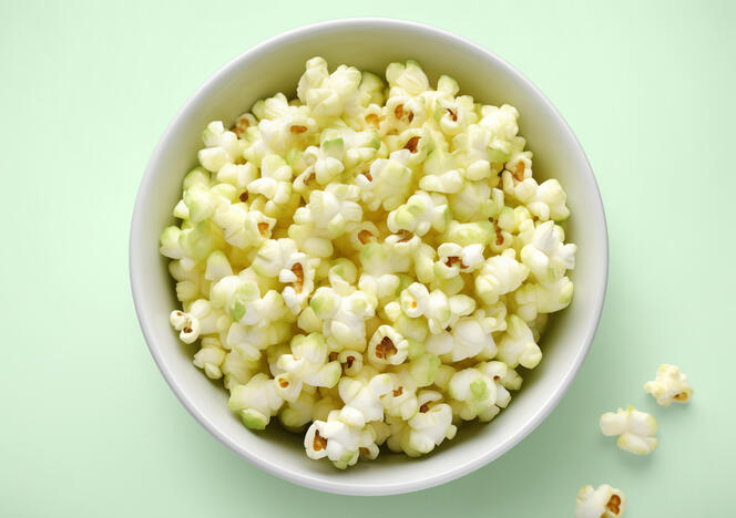 Tupperware Grøn drageånde (Wasabi) popcorn 