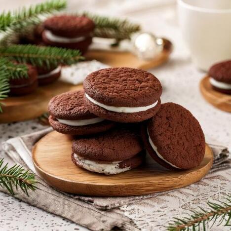 Tupperware Chokoladekiks med creme 